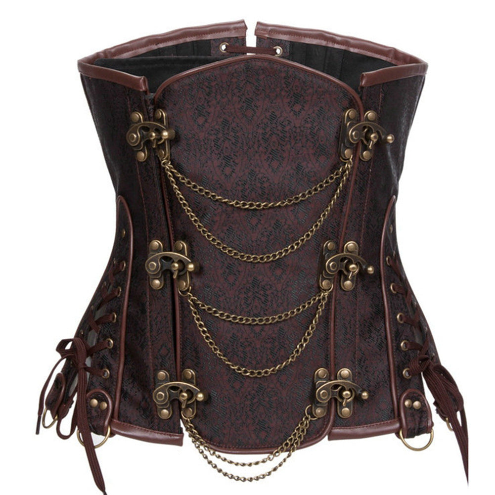 Metal Chain Punk Shapewear
