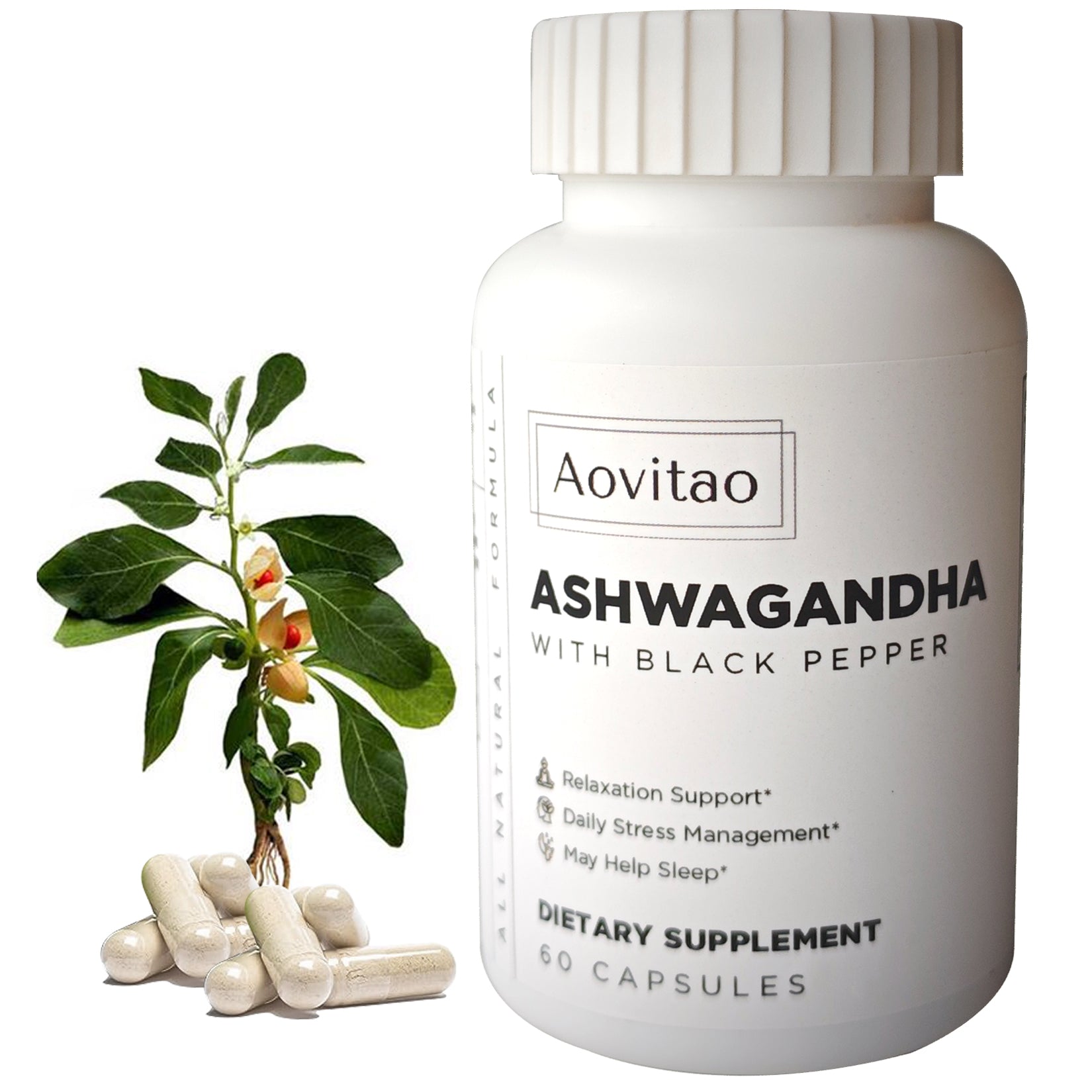 Ashwagandha Supplements Capsules