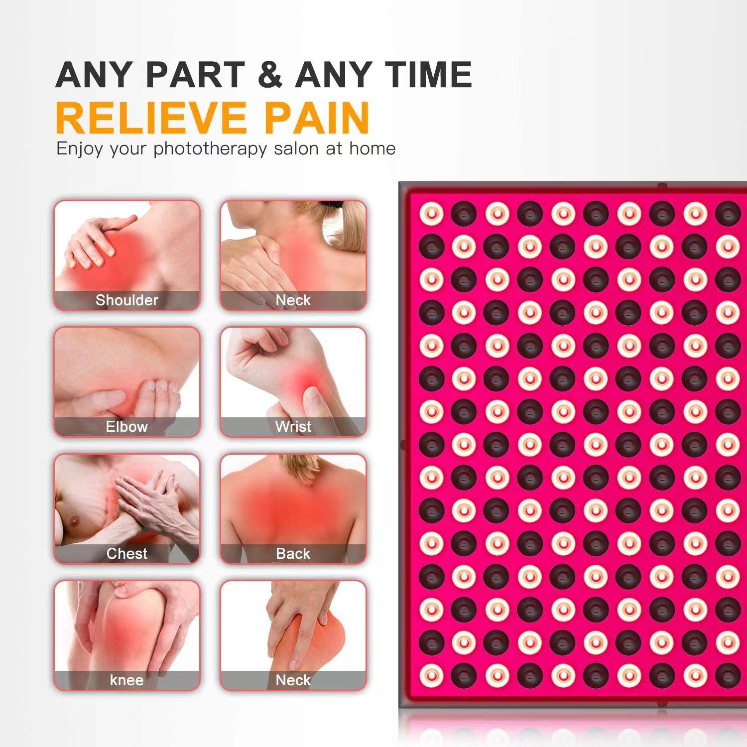 45W Therapy LED Square Therapy Lamp